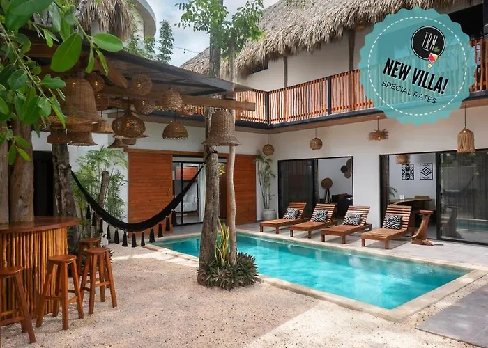 Pousada 7br Dream Pool Jacuzzi And Stylish Patio Tulum